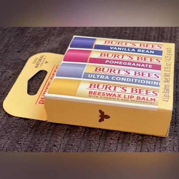 Burt’s Bees Lip Balms — Conditioning 4 Pack Set - Picture 15 of 16